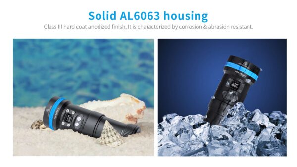 XTAR D36 5800II Dive Light - Image 6