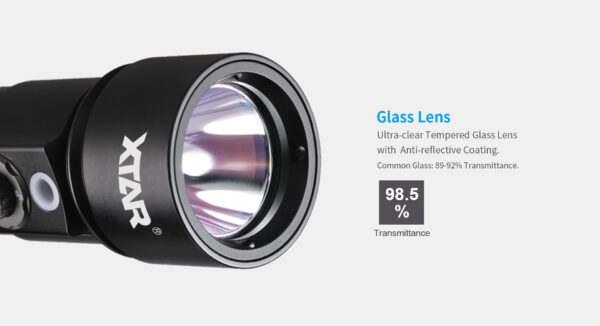 XTAR Whale D26W(Warm) 1000 lumen Dive Light - Image 3